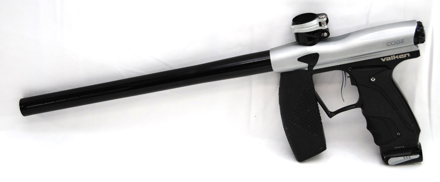 Used Valken CODE - Silver/Black - Valken Paintball