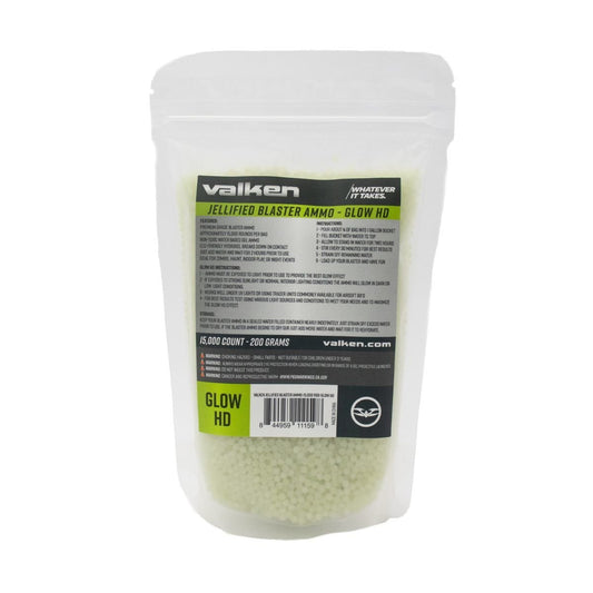 Valken GLOW HD Gel Blaster Ammo - 15,000 Rounds