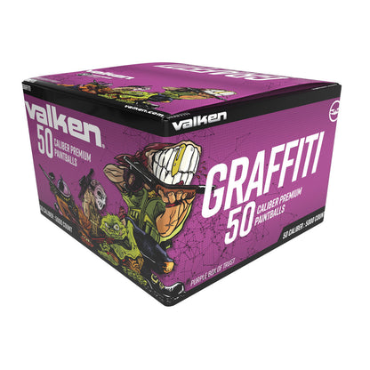 Valken Fate .50 Cal Paintballs - 5000 Count Box - Yellow Shell / Yellow Fill - NO SHIPPING