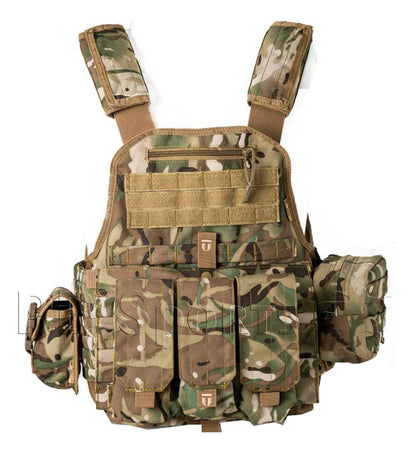 Tiberius Arms EXO Assault Tactical Vest Tricam - Tiberius Arms