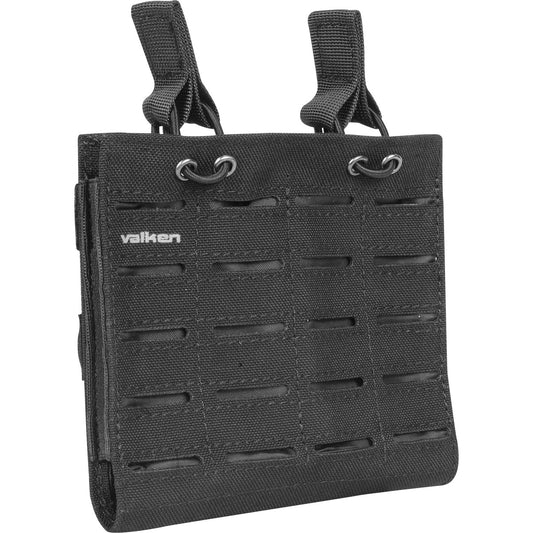 Valken Multi Rifle LC Double Magazine Pouch - Black - Valken Airsoft