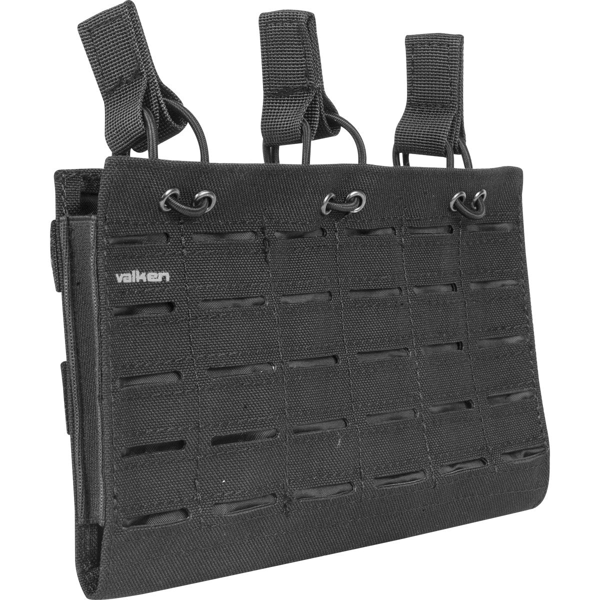 Valken Multi Rifle LC Triple Magazine Pouch - Black - Valken Airsoft