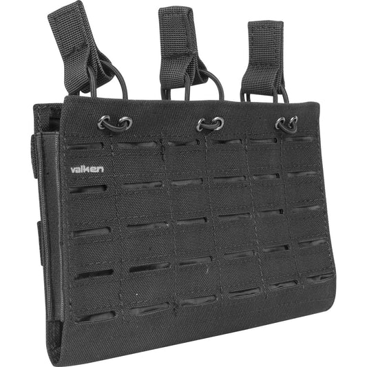 Valken Multi Rifle LC Triple Magazine Pouch - Black - Valken Airsoft