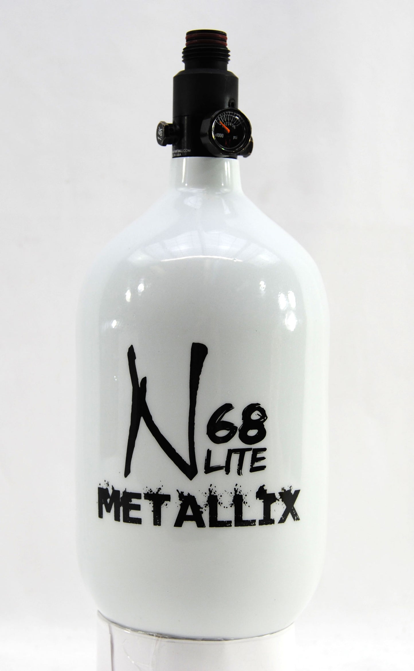 Ninja METALLIX 68ci 4500psi HPA Tank - Crystal White - Ninja Paintball