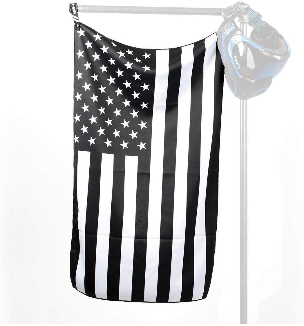 HK Army XL Microfiber Rag - USA Black/White - HK Army
