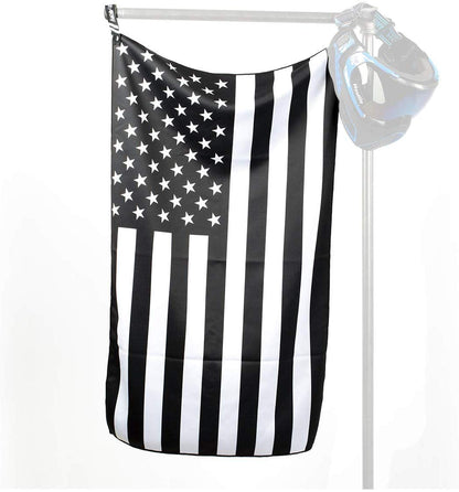 HK Army XL Microfiber Rag - USA Black/White - HK Army