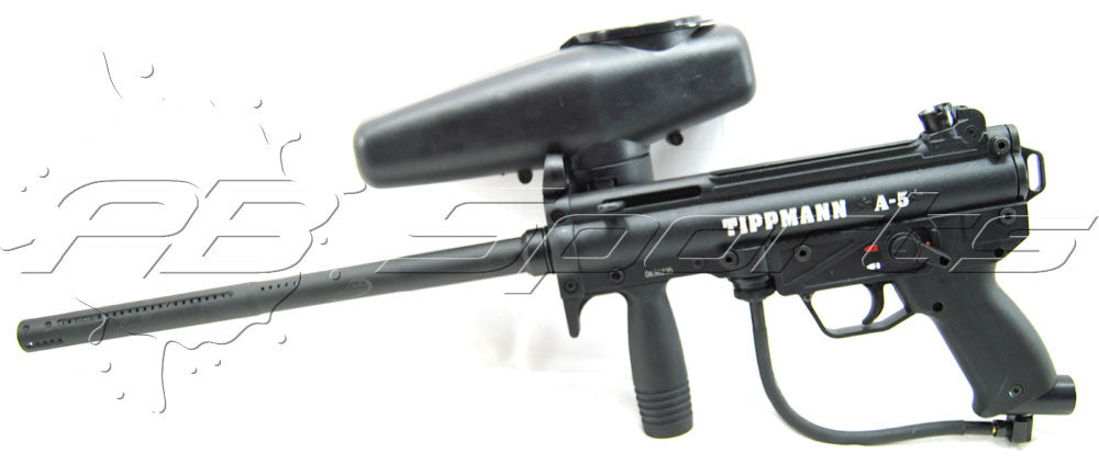 USED Tippmann A5 with 16" Ceramic Barrel - Tippmann Sports