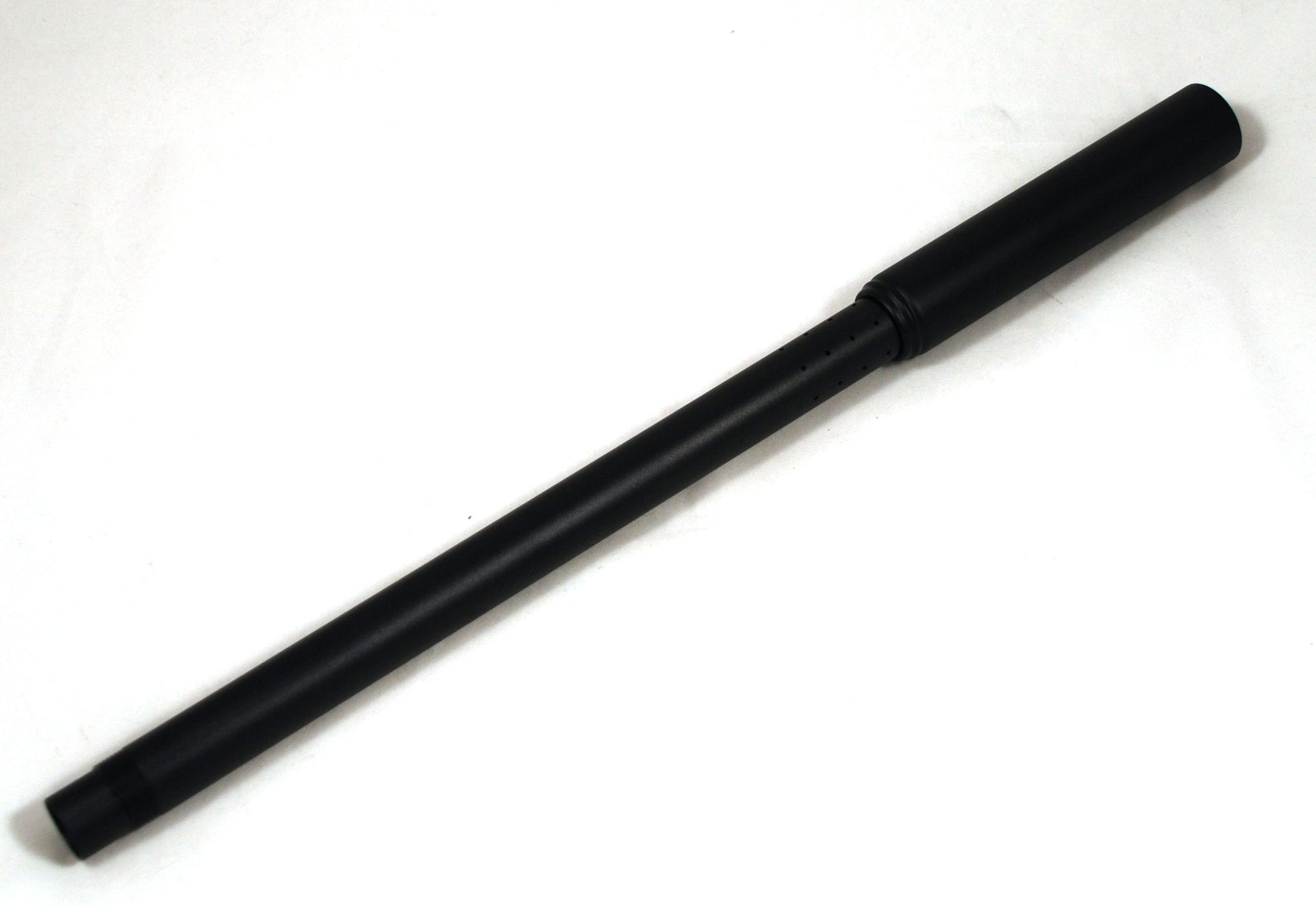 3Skull 12" SNIPER barrel with threaded Reaper Mock Silencer tip (18" overall) - Tippmann A5 - 3Skull