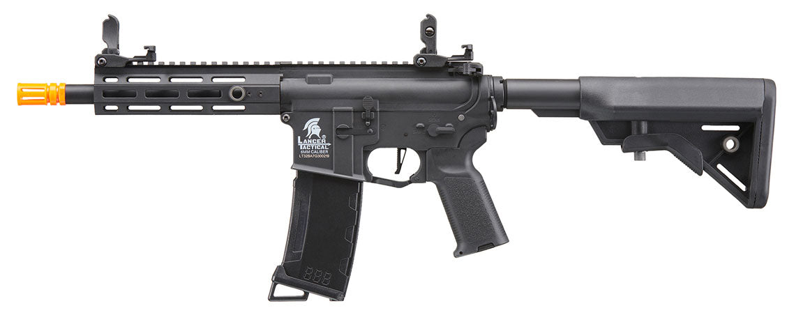 Lancer Tactical Gen 3 Hellion M-LOK 7" Airsoft M4 AEG Rifle - Black