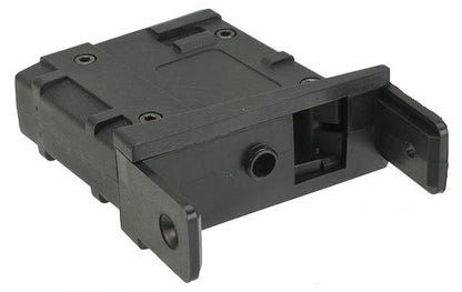Angel Custom Magazine Adapter for Firestorm / Thunderstorm AEG Drum Magazines - (M4 / Black) - Evike