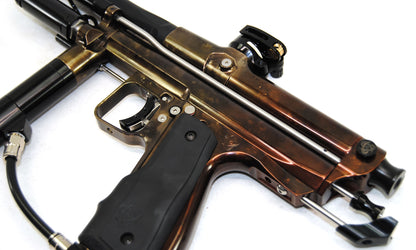 NEW Inception Designs RETRO Sleeper Paintball Autococker Custom Anodized Rust - Inception Designs
