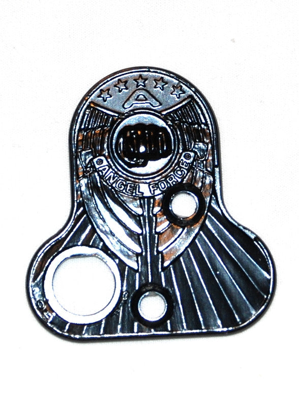 Angel Force Back Plate - Black Polish - Angel Paintball Sports
