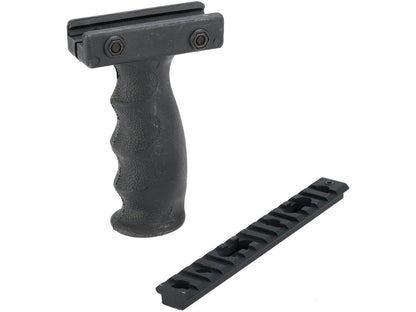 AIM Sports Ergonomic Vertical Rifle Grip w/ 6" Rail Section - Evike