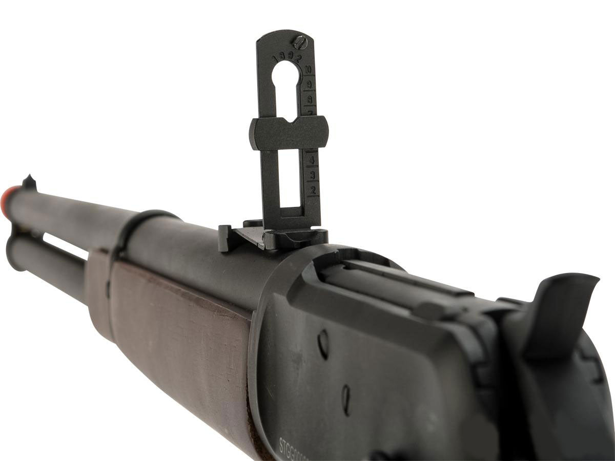 A&amp;K Special Edition M1892 High Power Level Action Gas Airsoft Sniper Rifle - Real Wood - Evike