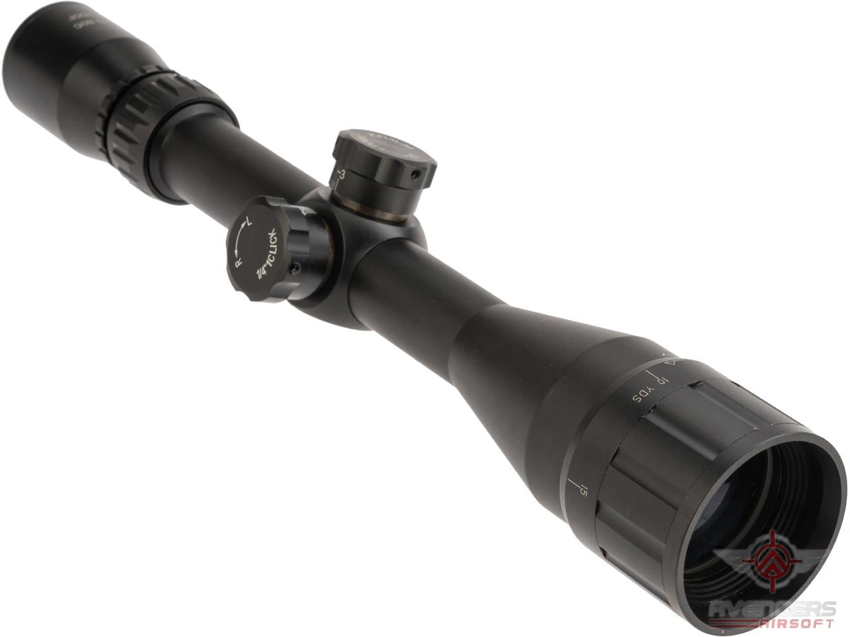 Avengers 3-9x40 Magnification Tactical Rifle Scope w/ BDC - Evike