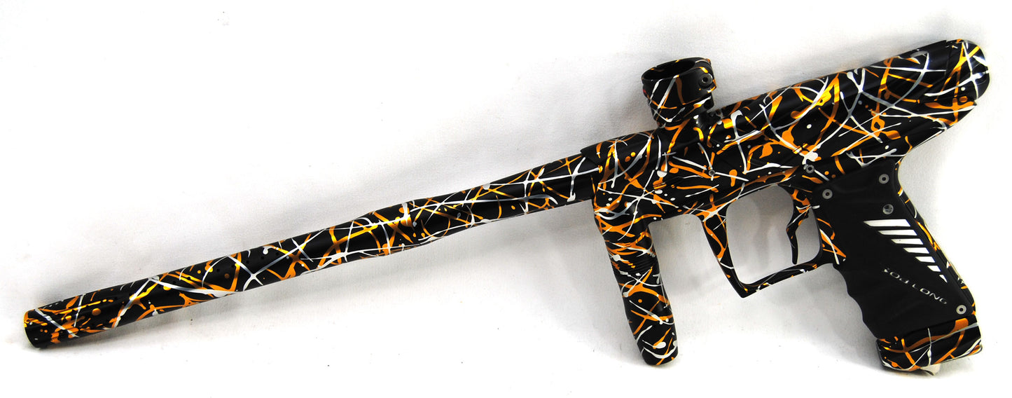 Used Bob Long Onslaught Paintball Marker - Splash Copper/Silver