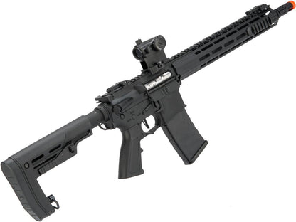 APS Full Metal Spyder M-LOK 2.0 eSilverEdge M4 Airsoft AEG Rifle - (Length: 13") - Evike