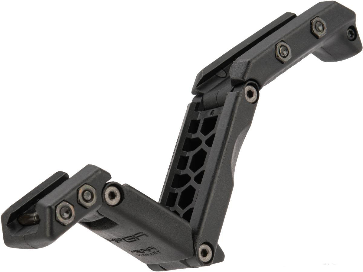 HERA Arms HFGA Adjustable Grip Polymer Angled Grip - Black
