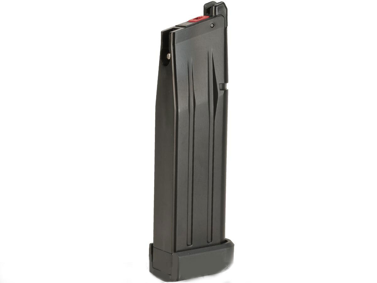 AW Custom Spare CO2 Magazine for HI-CAPA Gas Blowback Airsoft Pistol - Black - AW Custom