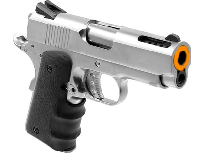 AW Custom NE10 Series 1911 Office Size GBB Airsoft Pistol - Silver - AW Custom