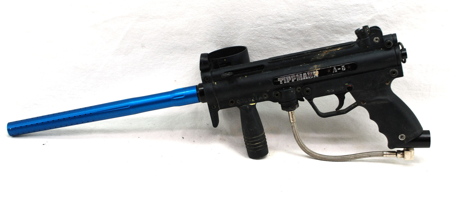 Used Tippmann A5 with Blue Barrel - Tippmann Sports
