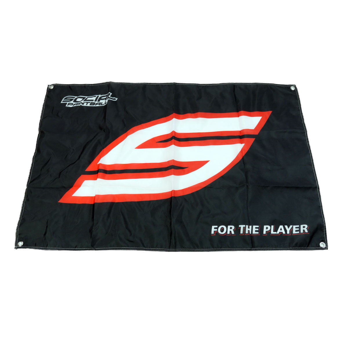 Social Paintball Banner - S logo on Black - Social Paintball