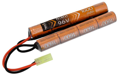 Lancer Tactical Airsoft NiMH 9.6v 1600 mAh Nunchuck Battery