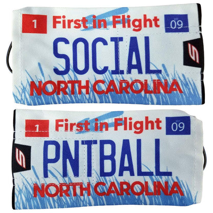 Social Paintball Barrel Cover - License Plate Series