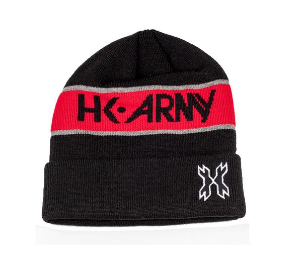 HK Army Attack Beanie - Black/Red - HK Army