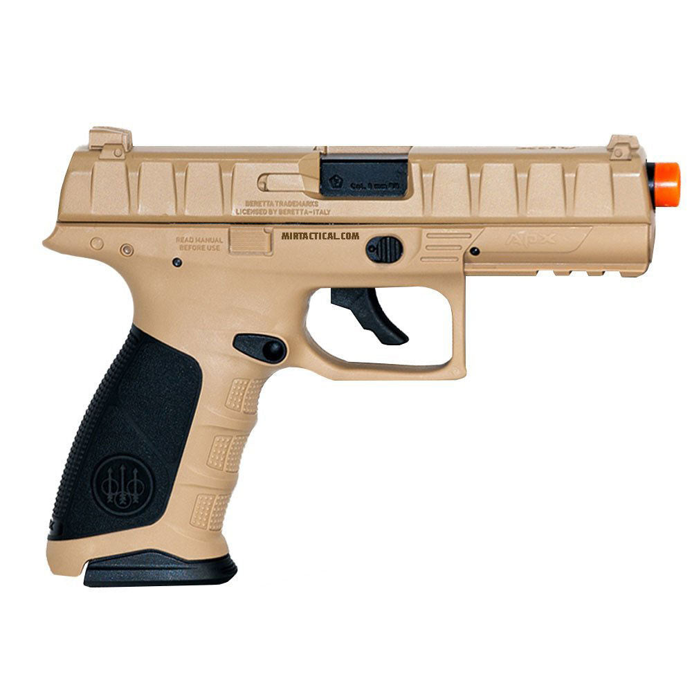 Elite Force Beretta APX CO2 Airsoft Pistol - FDE/Black - Elite Force