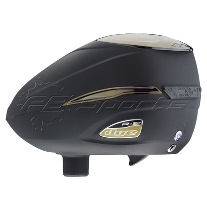 DYE Rotor R2 Paintball Loader - Black Gold - DYE