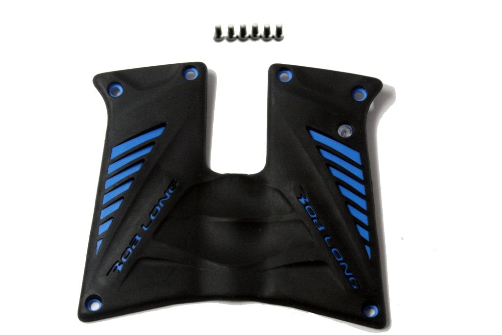 Field One Bob Long Classic Rubber Grip Panels Black/Blue - Bob Long
