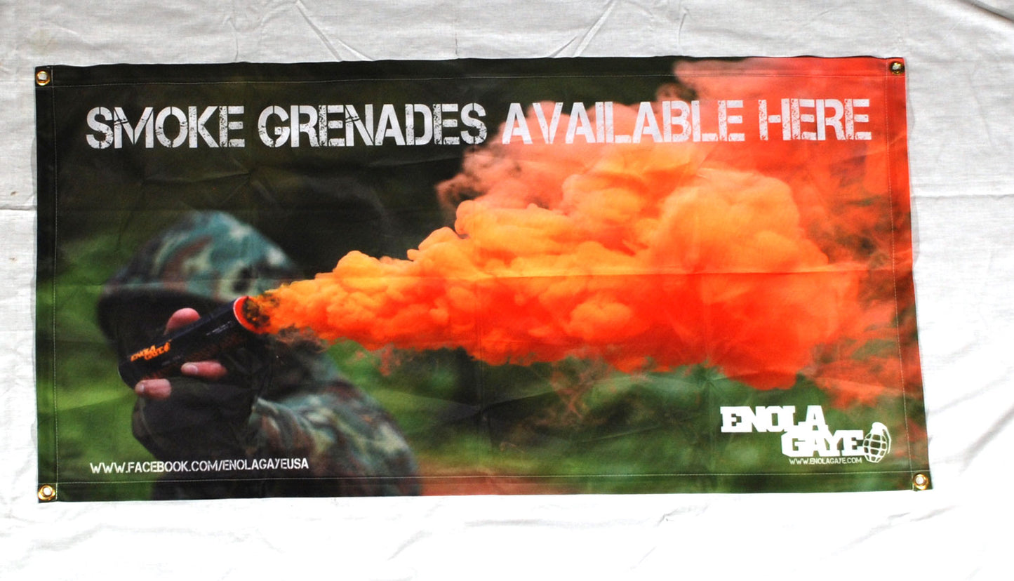 Enola Gaye Cloth Banner - PB Sports LLC