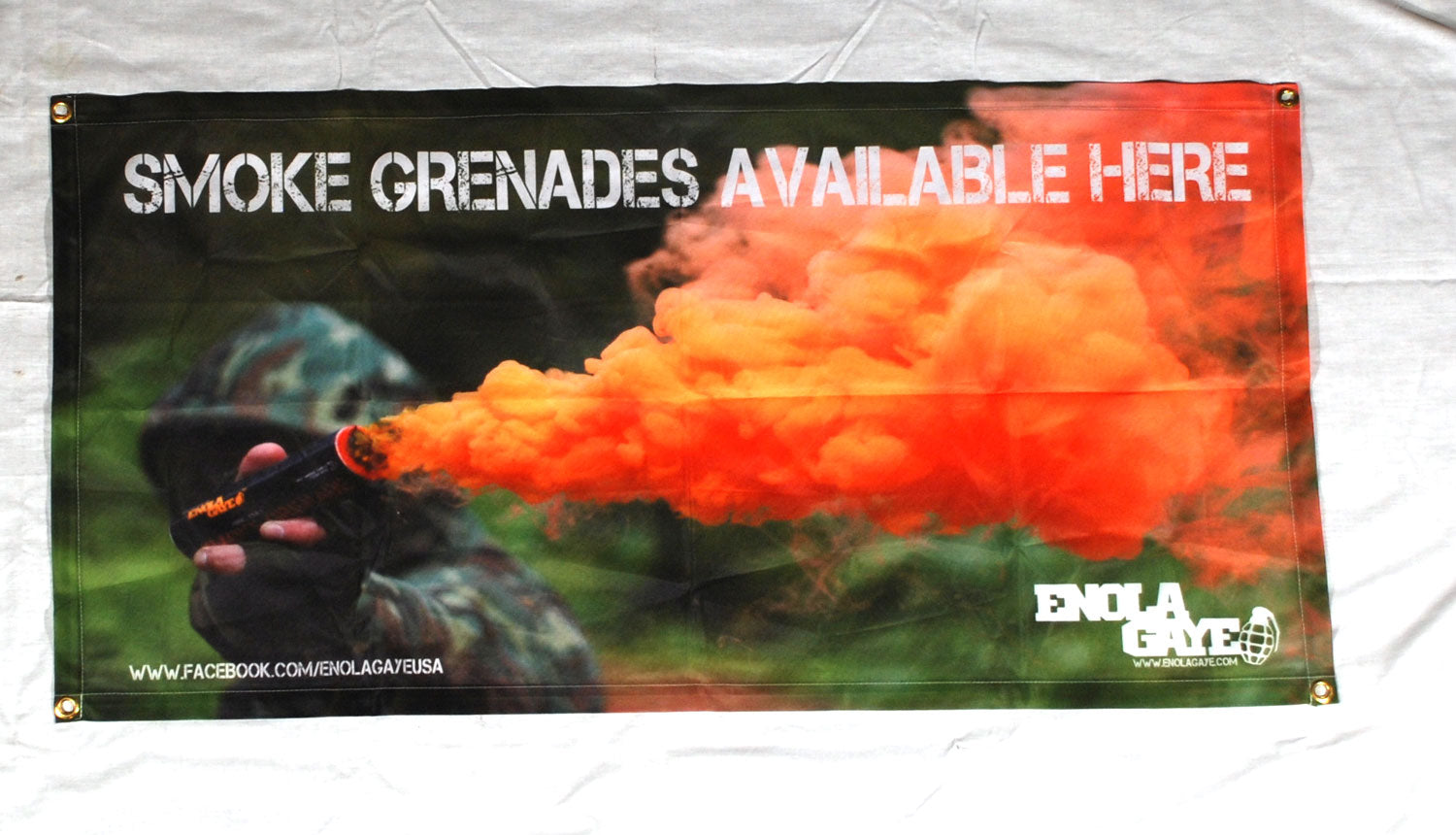 Enola Gaye Cloth Banner - PB Sports LLC