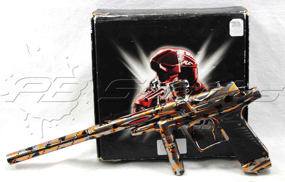 Used Bob Long G6R - Pewter/Orange Splash - Bob Long