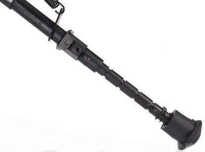 All-Platform Real Steel Retractable Harris Type Bipod (RIS + Stud Sniper Mount) - Evike