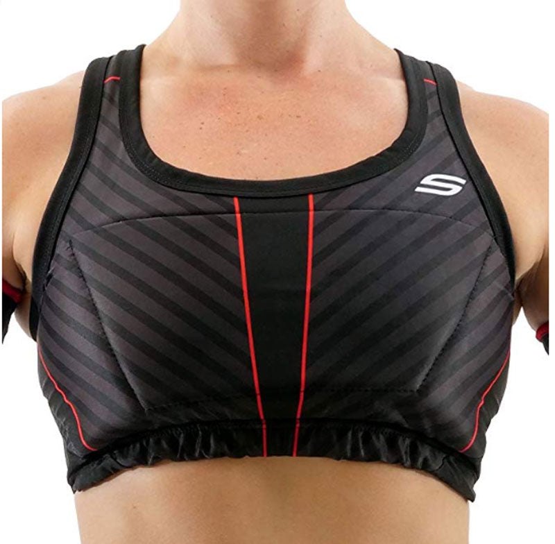 Social Paintball Grit Padded Sports Bra - Stealth Black - XS - Social Paintball