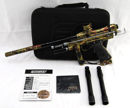 Used Dye X Freeflow Reflex Autococker - Custom Splash Camo Anno