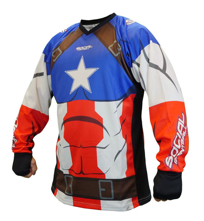 Social Paintball Unpadded SMPL Jersey - Mr. USA