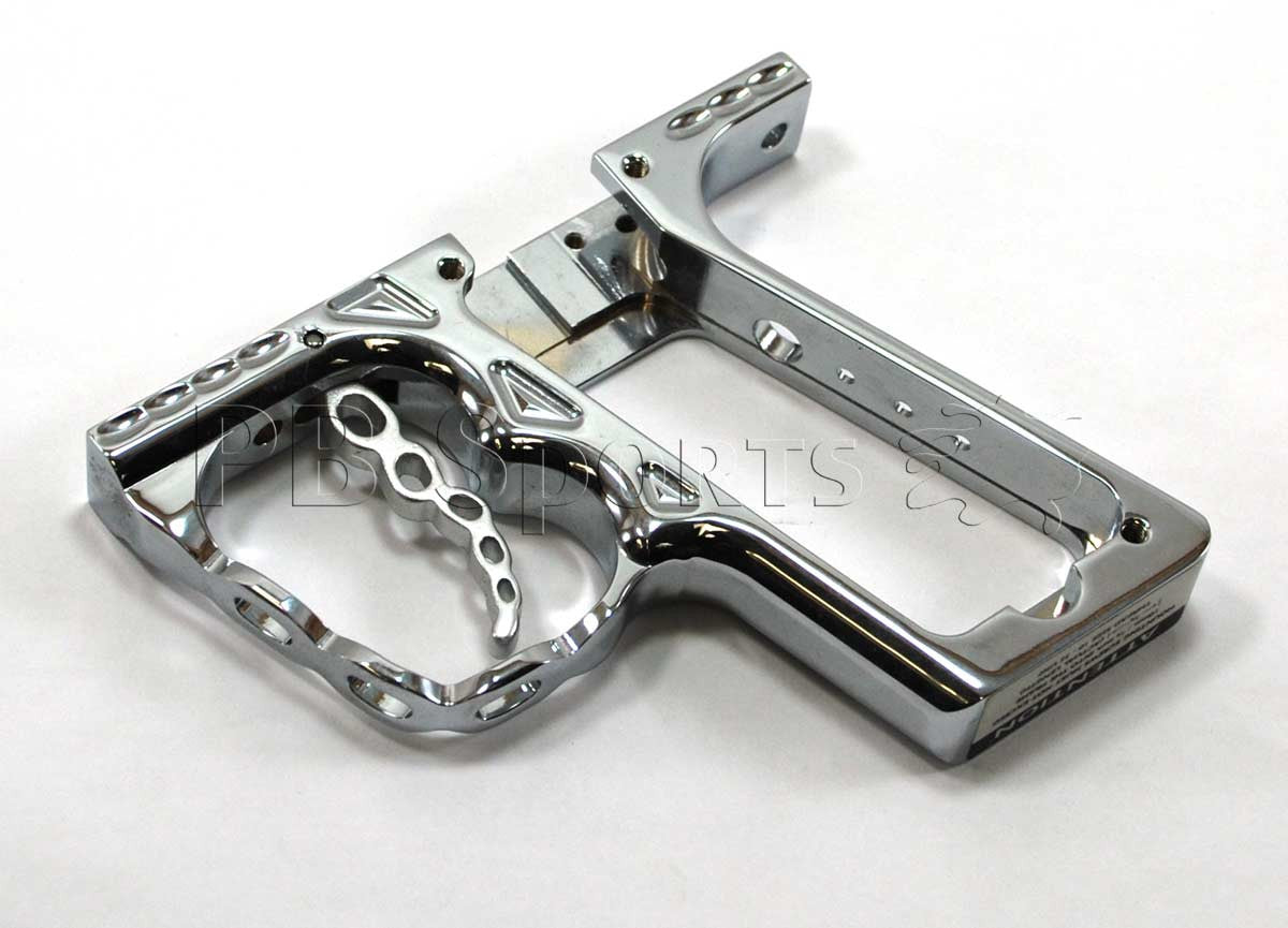 WDP Angel LCD Chain Frame - Chrome - Angel Paintball Sports