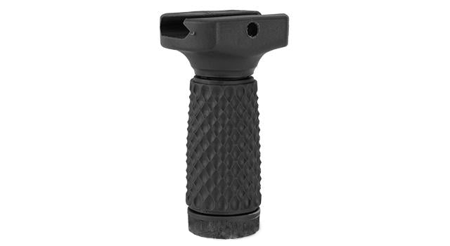 G&amp;P Tactical Rubber Vertical Grip Golf Pattern / Short / Black - NC Star