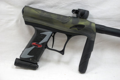 Custom Anodized Tippmann Crossover Dust Zombie Green &amp; Black Smoke - Tippmann Sports