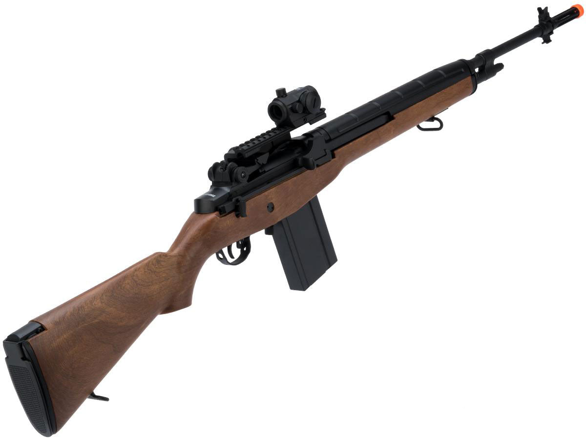 CYMA Sport M14 Airsoft AEG Rifle - Imitation Wood - Evike