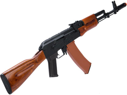 CYMA Standard AK Airsoft AEG Rifle w/ Stamped Steel Receiver & Real Wood Furniture