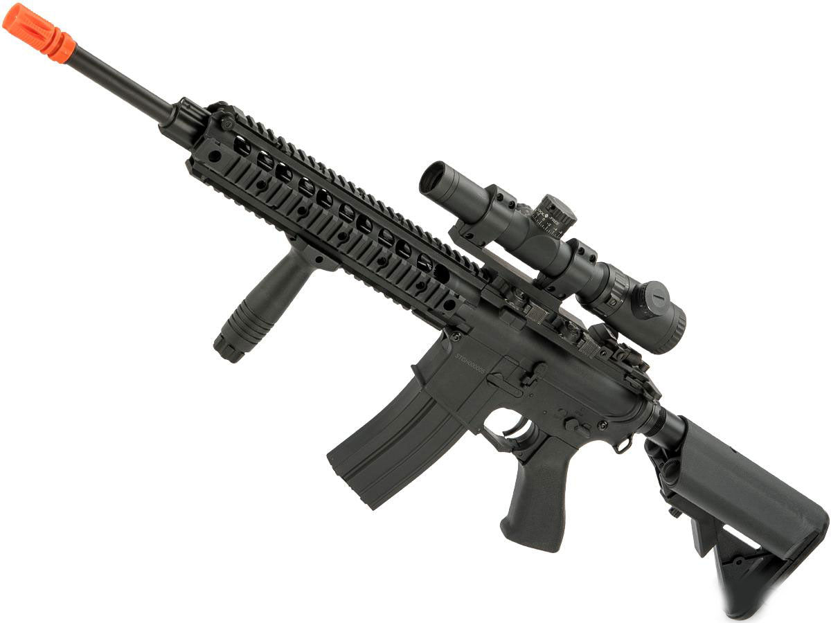 CYMA Sport M4 Airsoft AEG with 11" UX Handguard - Black - Evike