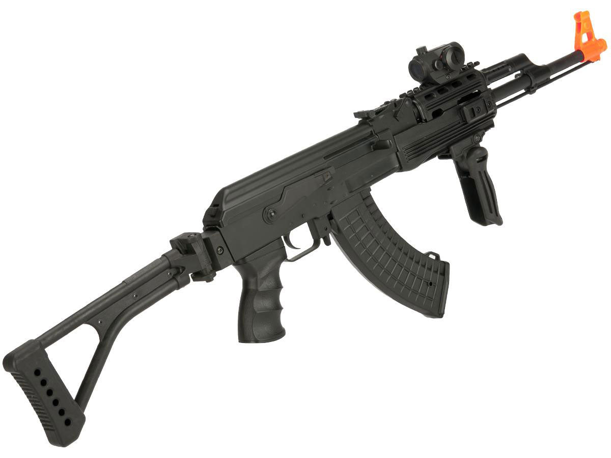 CYMA Sport Tactical AK47 Airsoft AEG w/ Side Folding Stock - Evike