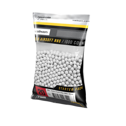 Valken Field Airsoft BBs - 1000 Count Bag