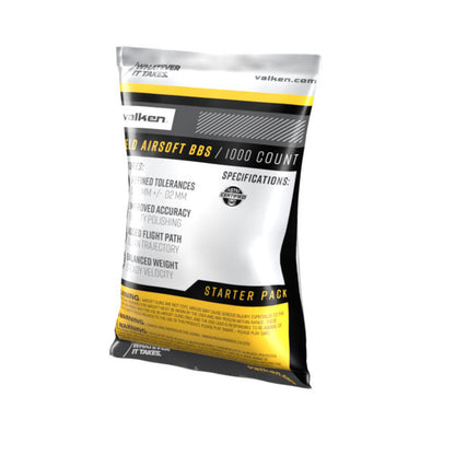 Valken Field Airsoft BBs - 1000 Count Bag