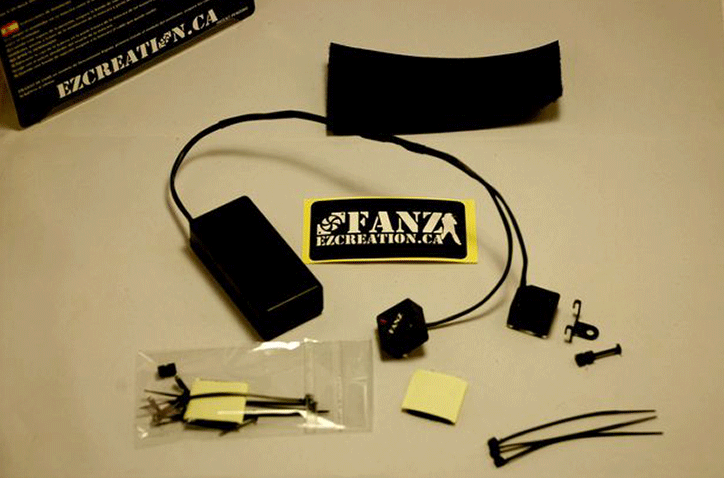 EZ Creations DF-20 Goggle Fanz Kit - EZ Creations