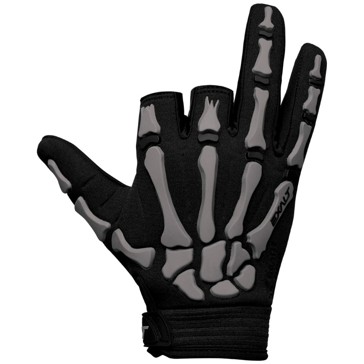 Exalt Death Grip Gloves Black/Gray - Small - Exalt